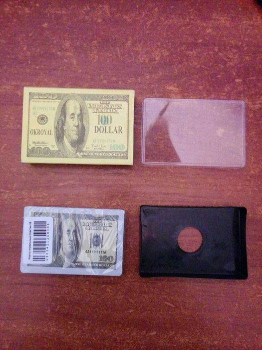 Карты игральные пластик. Козаки (Австрия), Доллар, Кока-кола, Украина.