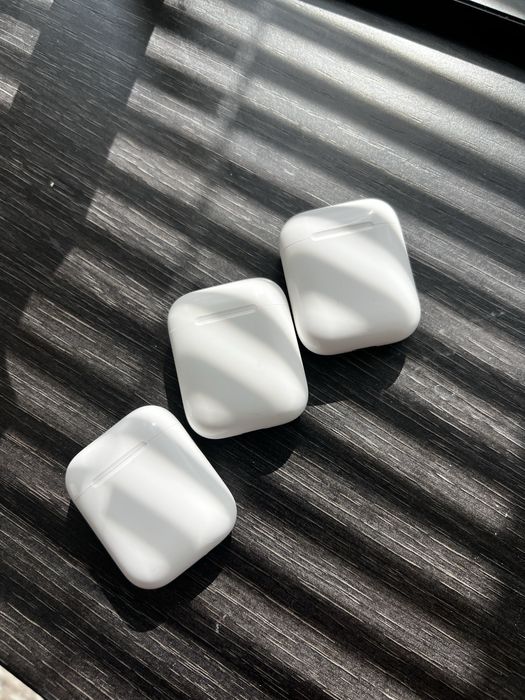 Оригинальный кейс для наушников airpods 2, аирподс 2