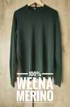 Męski sweter z wełny merino Uniqlo rozmiar L