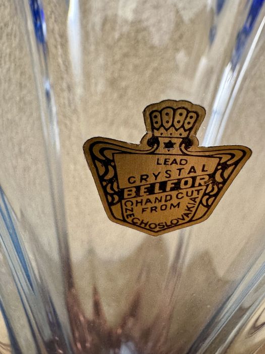 Ваза богемия винтаж