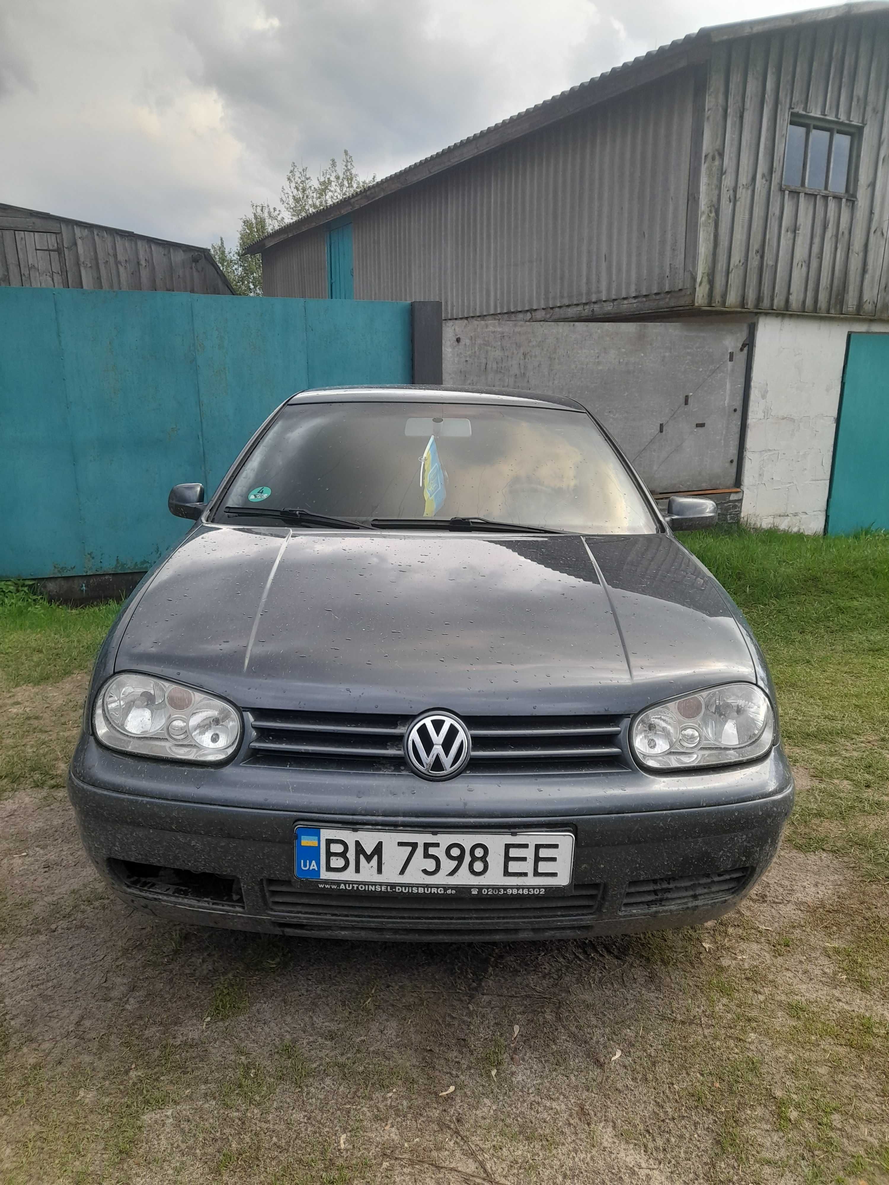 Продам Volkswage Golf 4, двигун 1.6, рік випуску 2002, газ 4 покоління