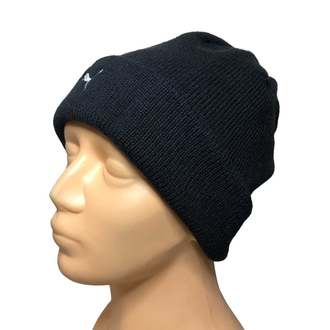 CH49 Młodzieżowa Ciepła Zimowa Czapka Puma Dwuwarstwowa Beanie 54-56cm