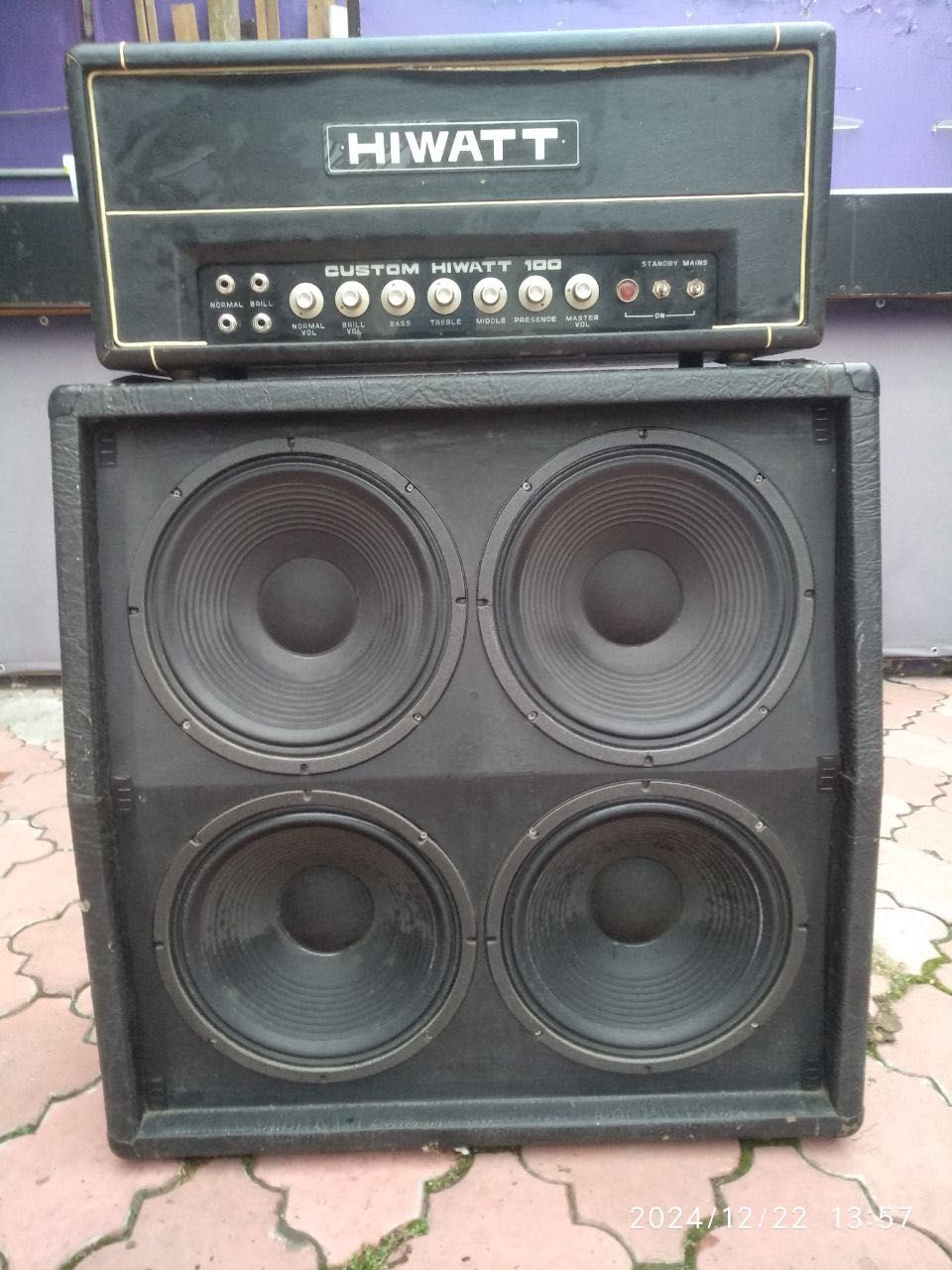 Гитарный Cabinet 4x12" динамики England - Fane Axiom 12 Кабинет Обмен