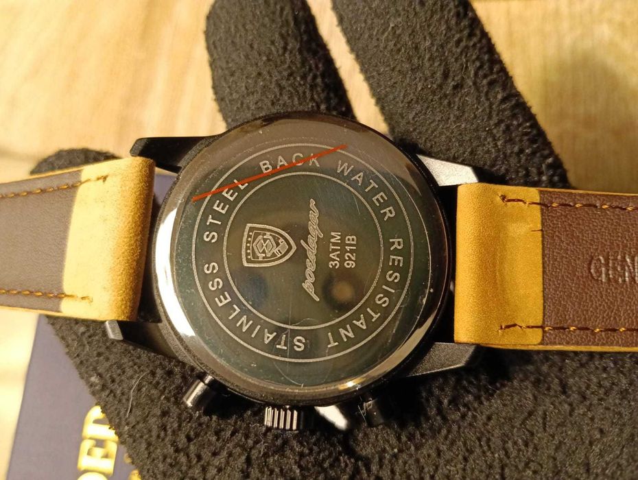 Relógio Poedagar Chronograph ref: 921B Novo