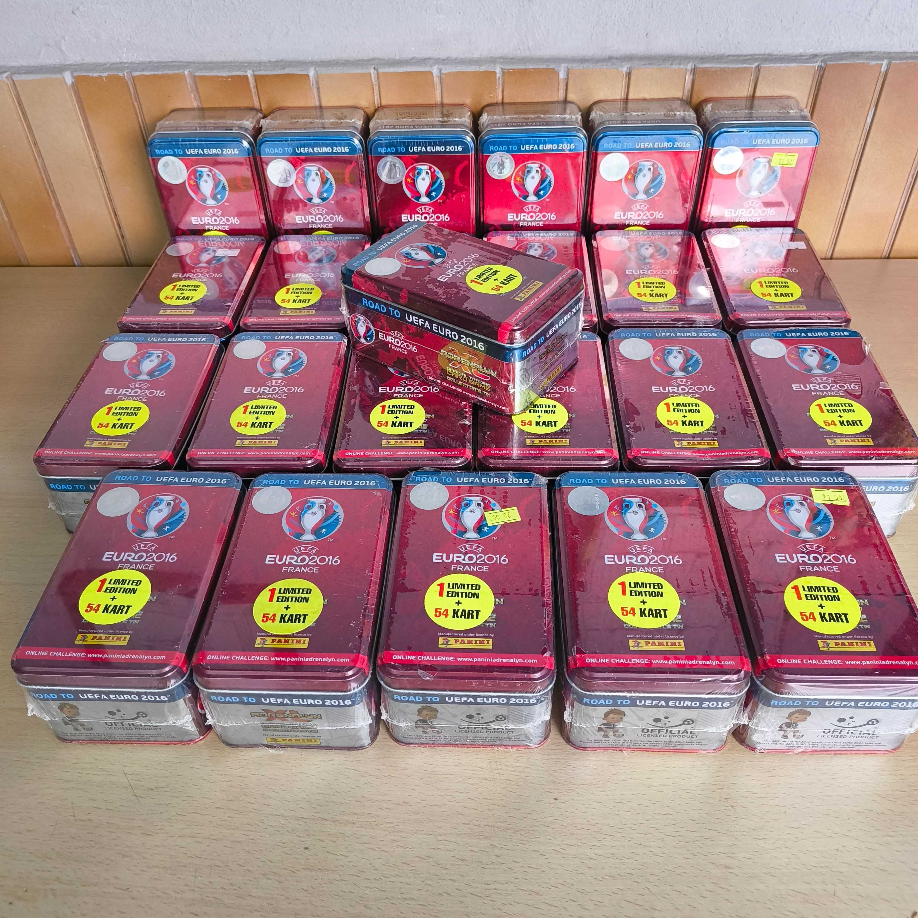 Box Cartas Panini Road To Euro 2016