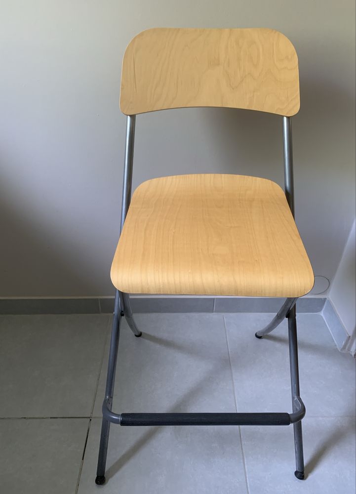 Wysokie krzesła składane Ikea