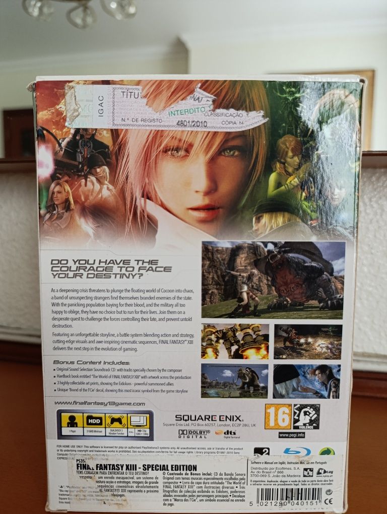 Final Fantasy 13 Limited Collector's Edition PS3 PlayStation 3