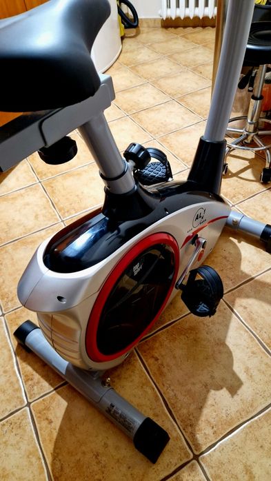 Rowerek stacjonarny treningowy magnetyczny jak NOWY duży AL1  9KG
