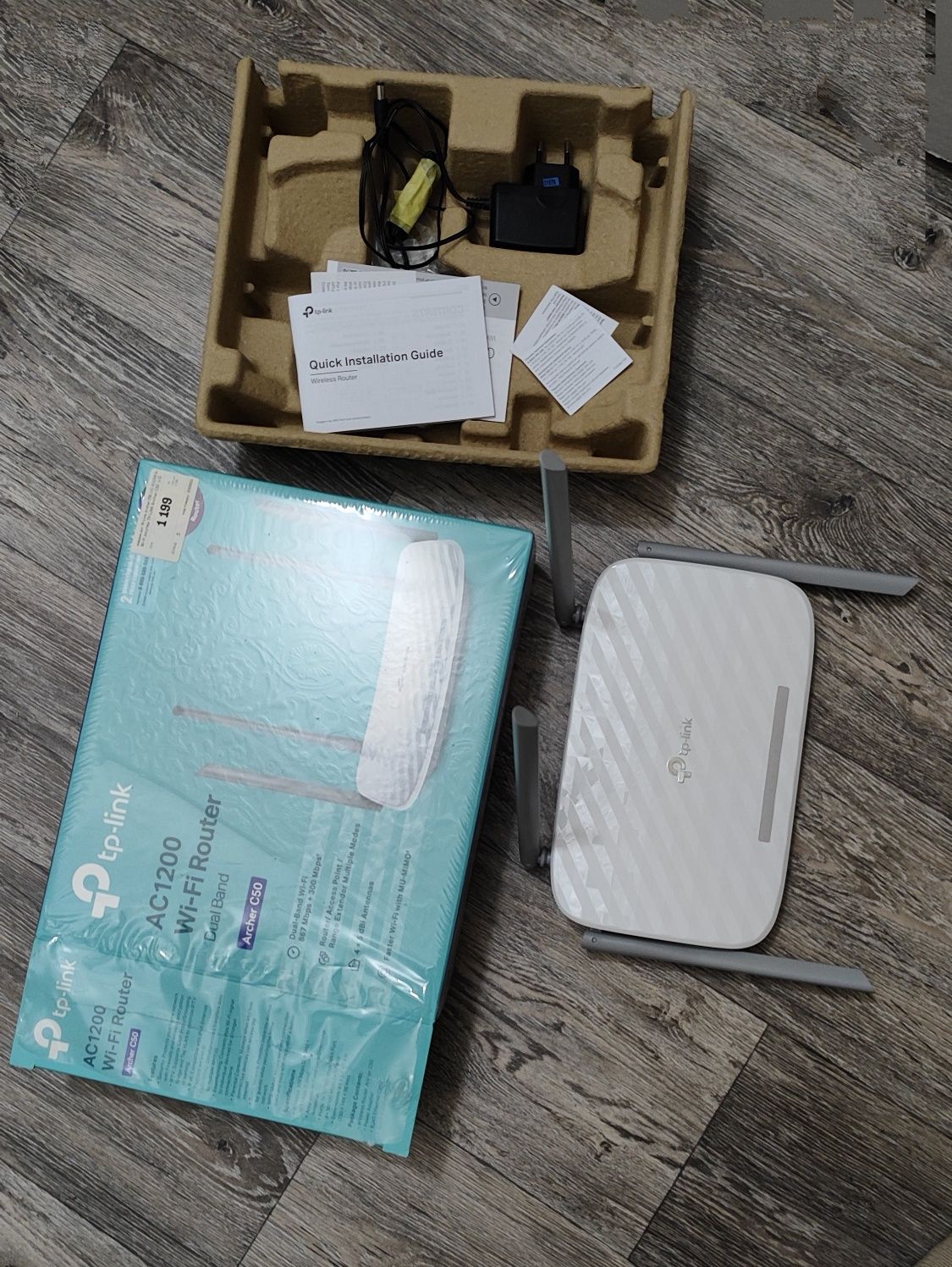 Маршрутизатор роутер tp-link archer c50 ac1200