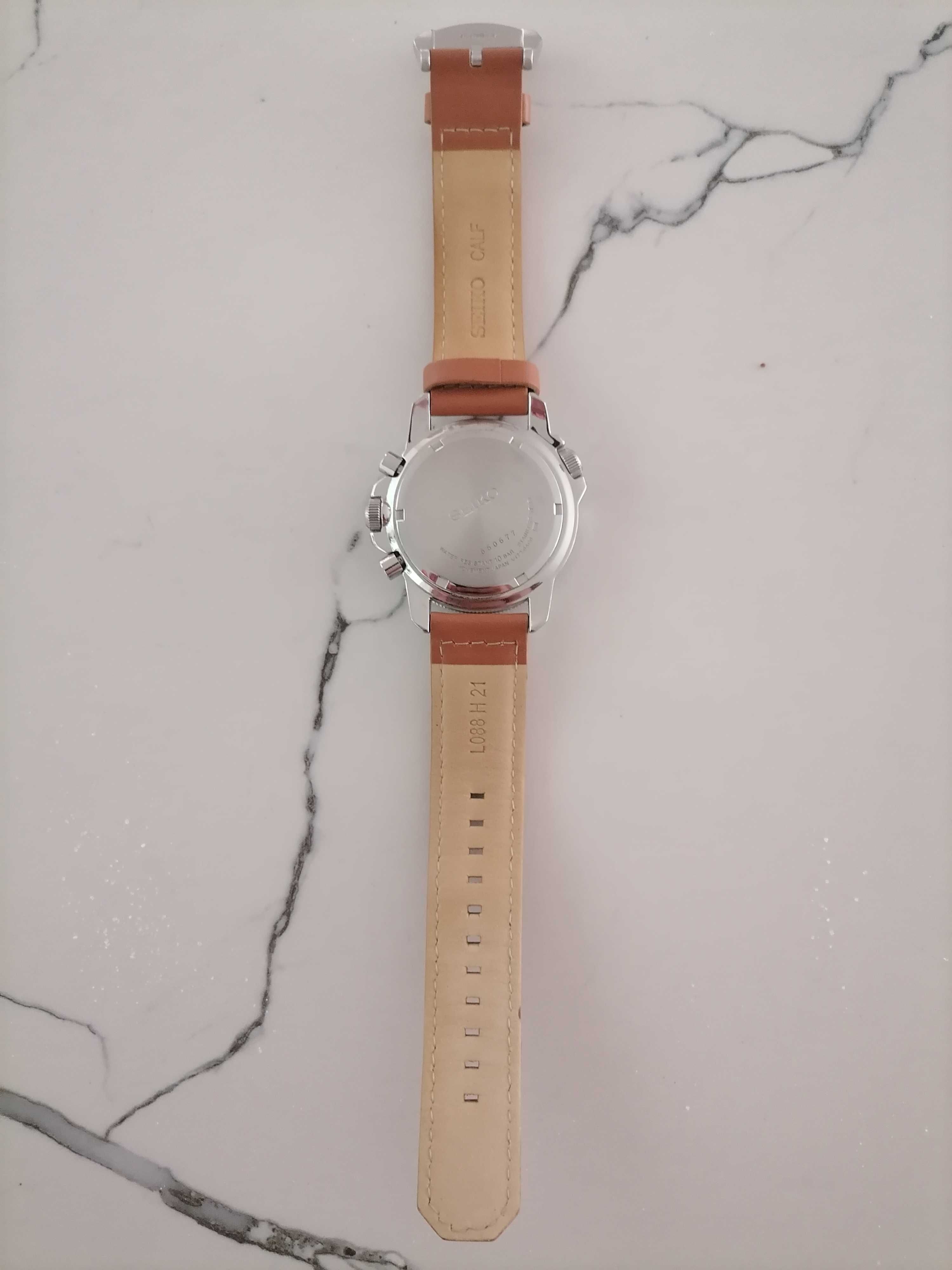 Relógio SEIKO Solar. Bracelete Nova. Excelente estado.