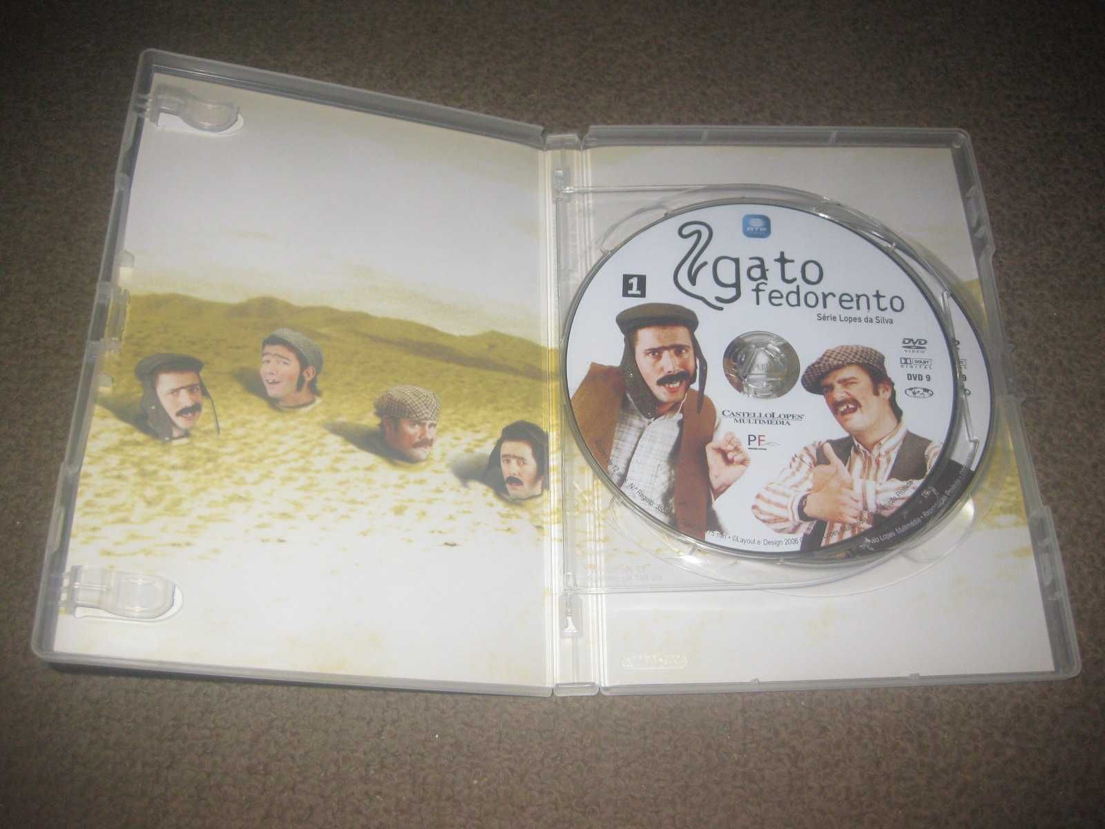 "Gato Fedorento: Série Lopes da Silva" numa edição com 2 DVDs