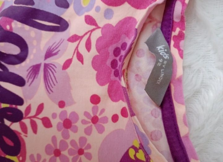 Bluza tunika lindex rozmiar 92 
Długość 45
Szerokość pod pachami 27,5