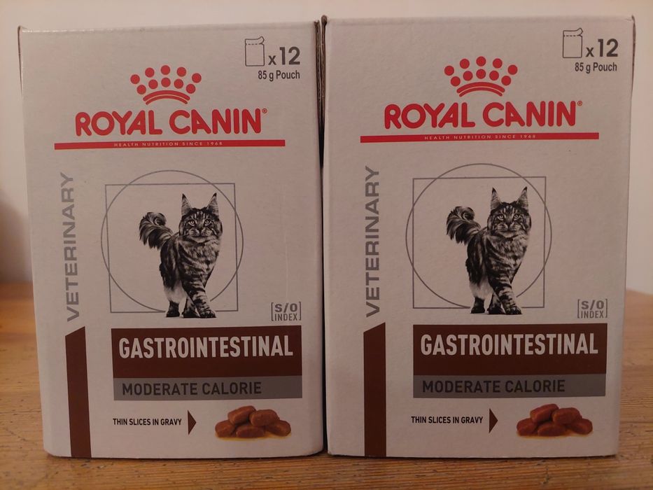 Karma ROYAL CANIN Gastrointestinal Moderate Calorie saszetki 24 x 85g
