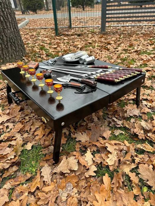 Набр шампурів в кейсі ПАН / подарунок для чоловіка  Лімітований!