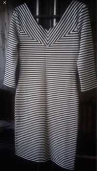 Плаття Promod в чорно-білу смужку