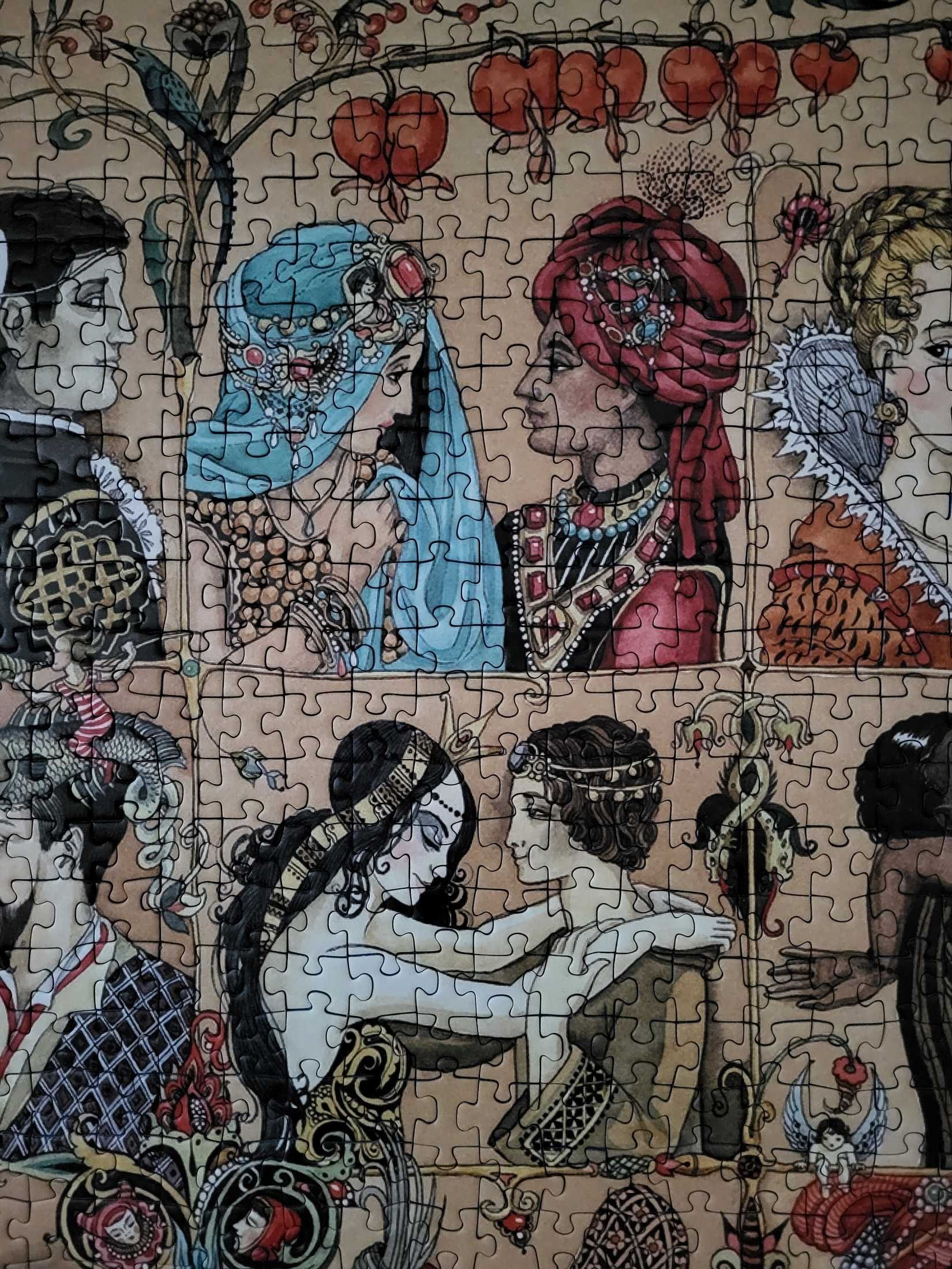 Puzzle Ravensburger 1500 Sveta Dorosheva - Love Through The Ages