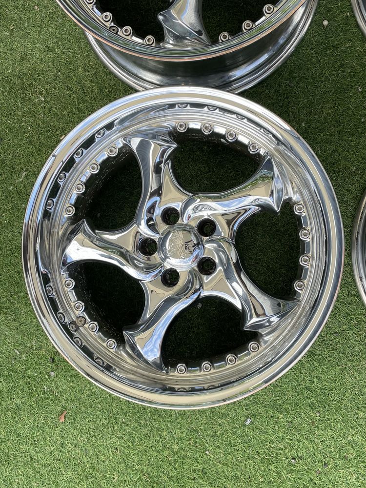 Диски Хром різноширокі Keskin KT7 5x100 R17 8J/9J_VW Audi Skoda Subaru