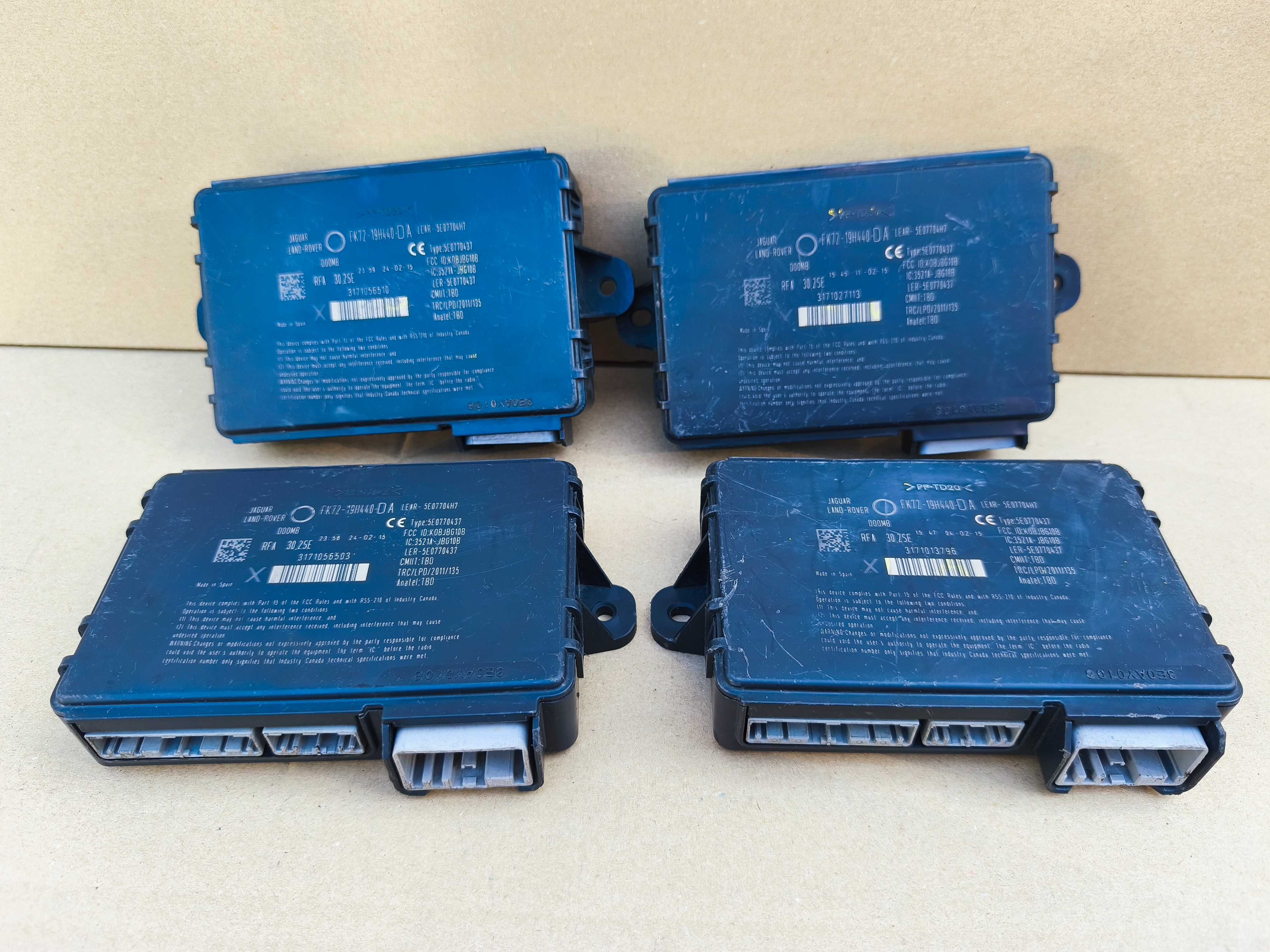 Land Rover Range Rover Jaguar Moduł keyless sterownik FK72-19H440-DA