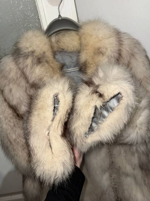 Вінтажна Шуба песец