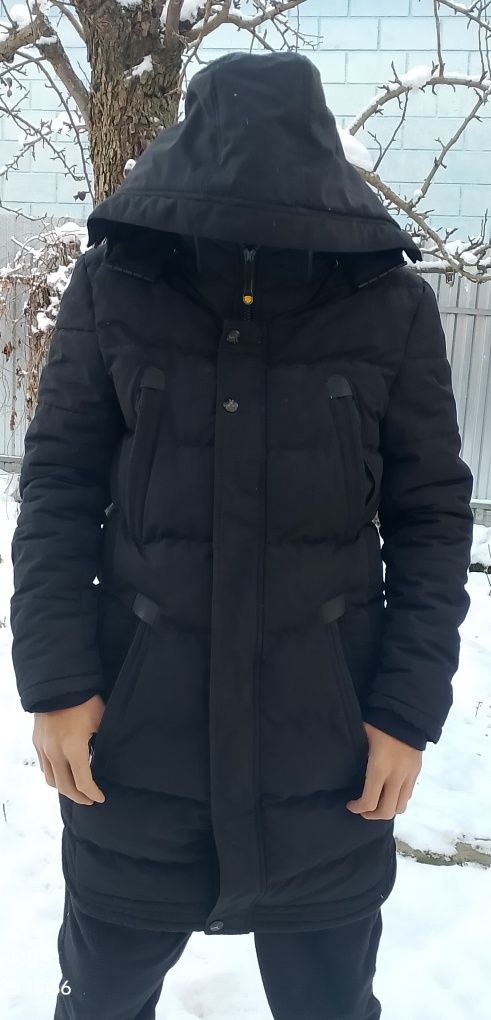Тепле зимове пальто чоловіче,
