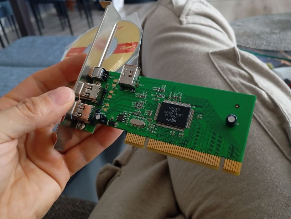 Karta FireWire IEEE1394 3 ports PCI