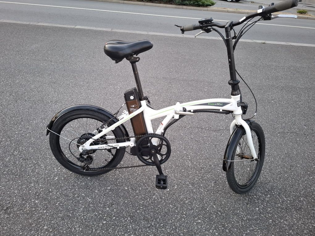 Bicicleta dobrável bateria