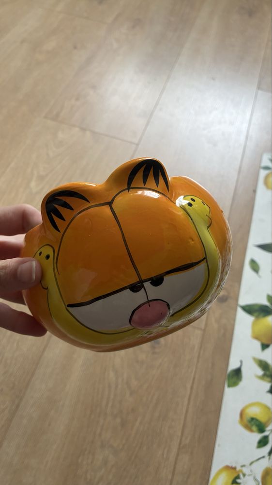 Miska garfield pomaranczowa