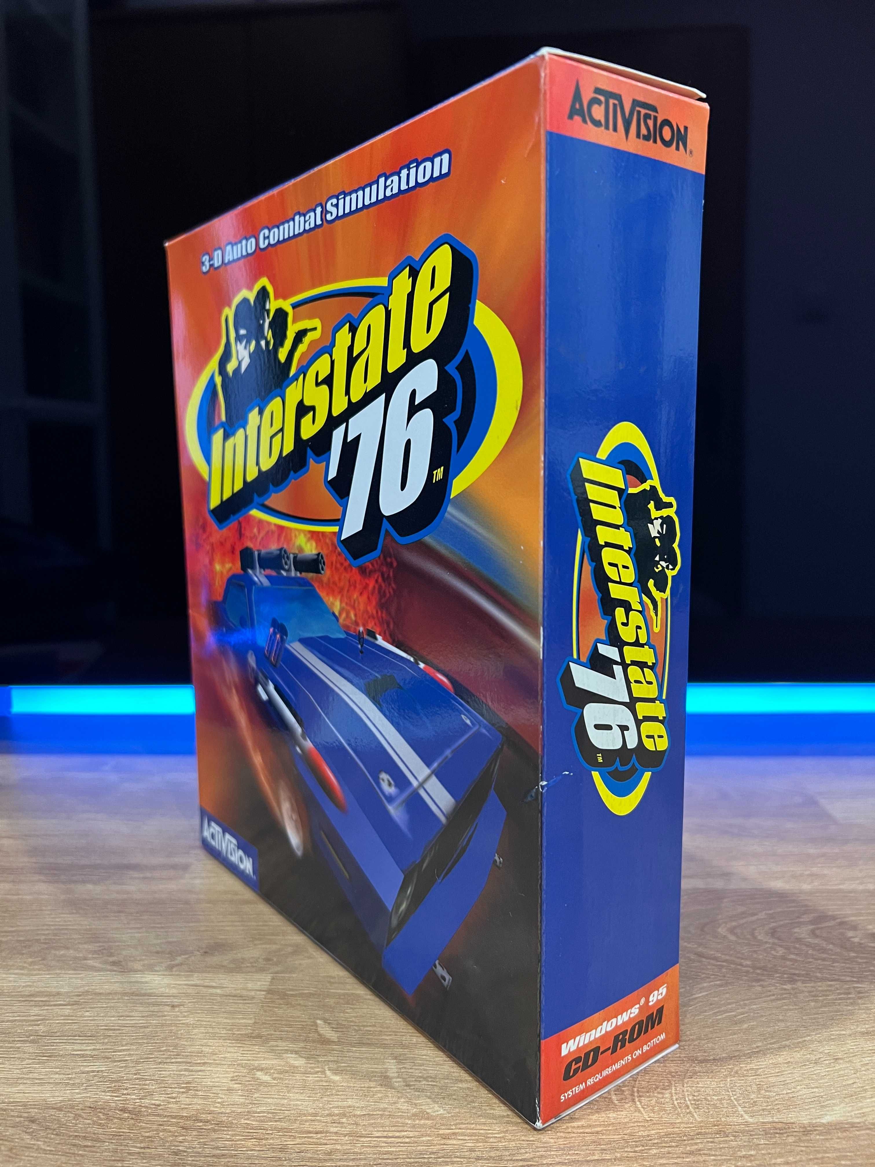 Interstate '76 JEDYNY TAKI UNIKAT (PC PL 1996) BIG BOX kompl wydanie