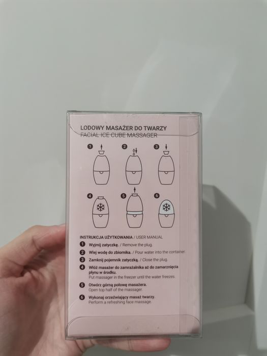 Lodowy masażer do twarzy Rossmann nowy!