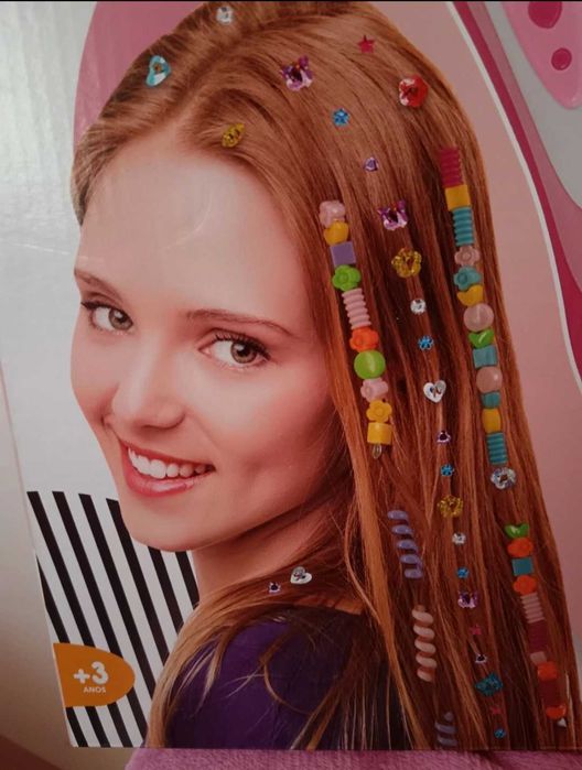 Aplicador NOVO missangas acessórios cabelo