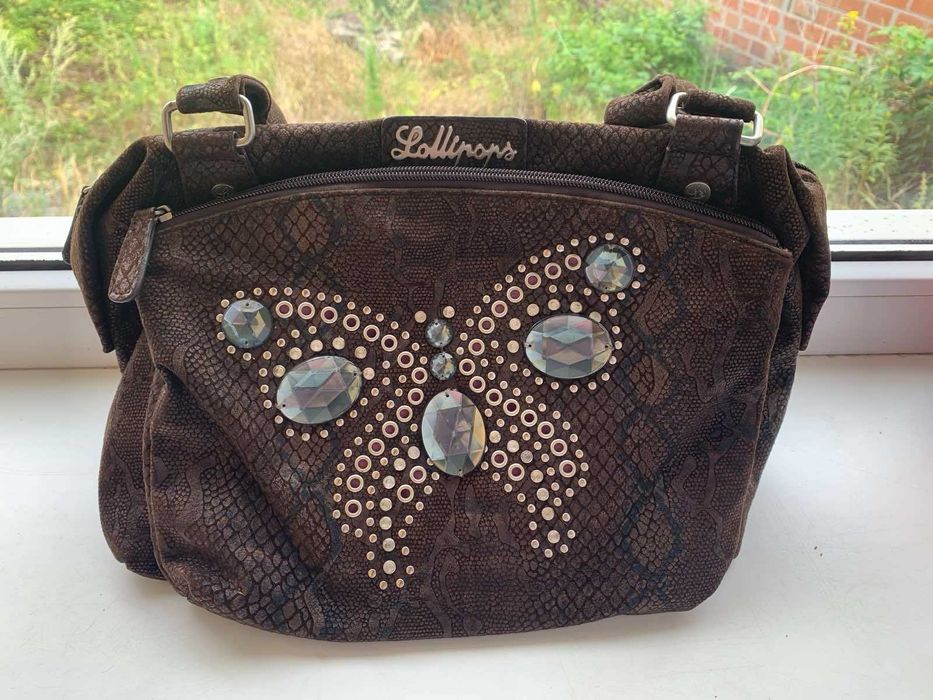 Сумка жіноча шкіряна