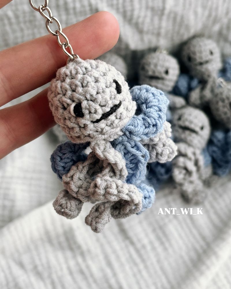 Breloki Ośmiorniczki HANDMADE