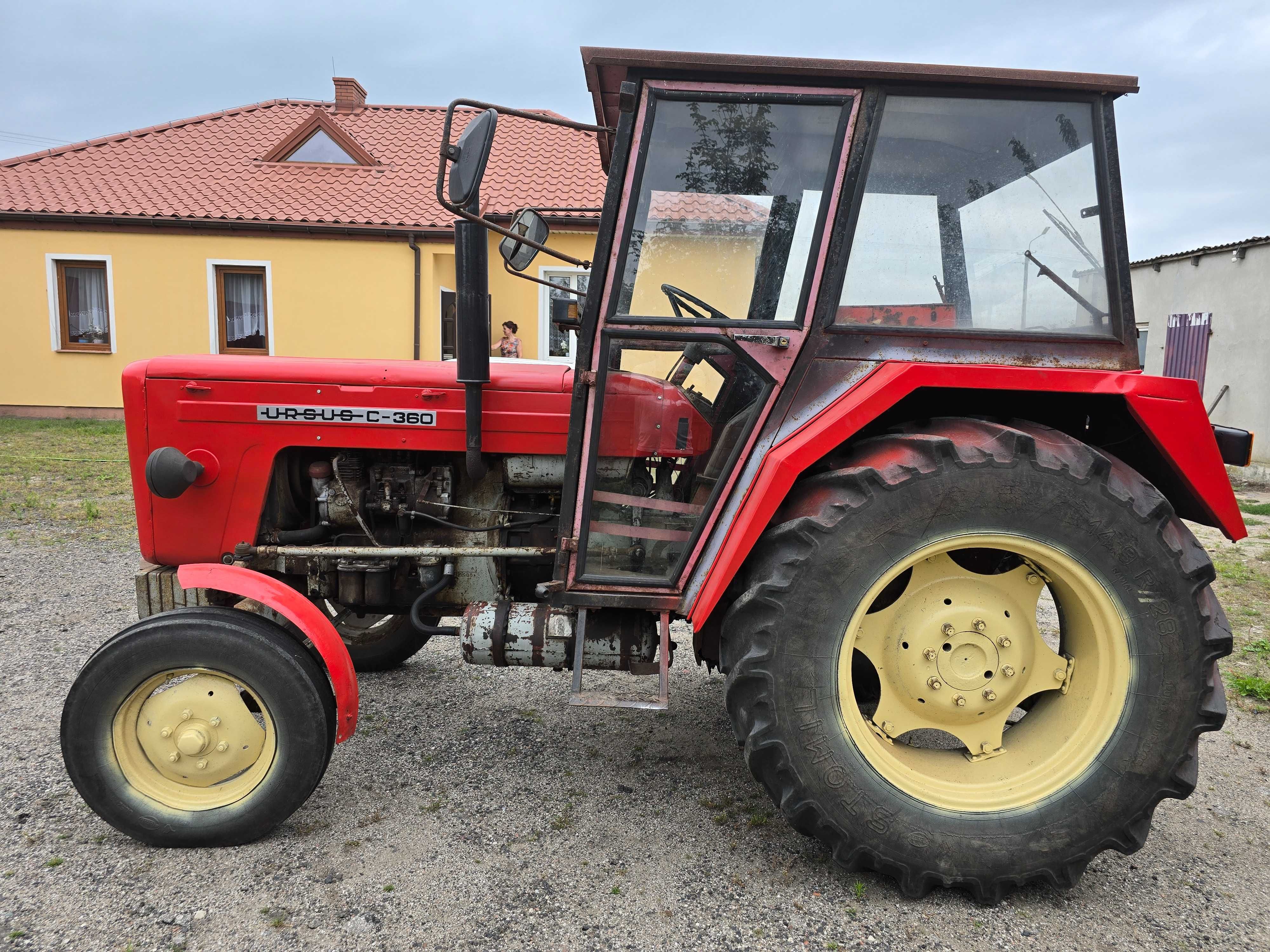 Ciągnik Ursus C360 - 1985r.