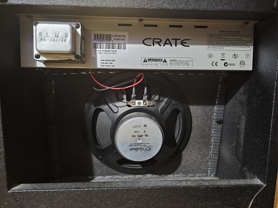 Amplificador crate como novo