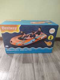 Ponton bestway kondor elite 3000 raft set nowy 2,46 M duzy