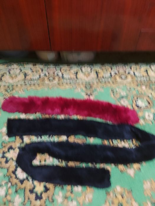 Воротник искусственный и натуральный писец