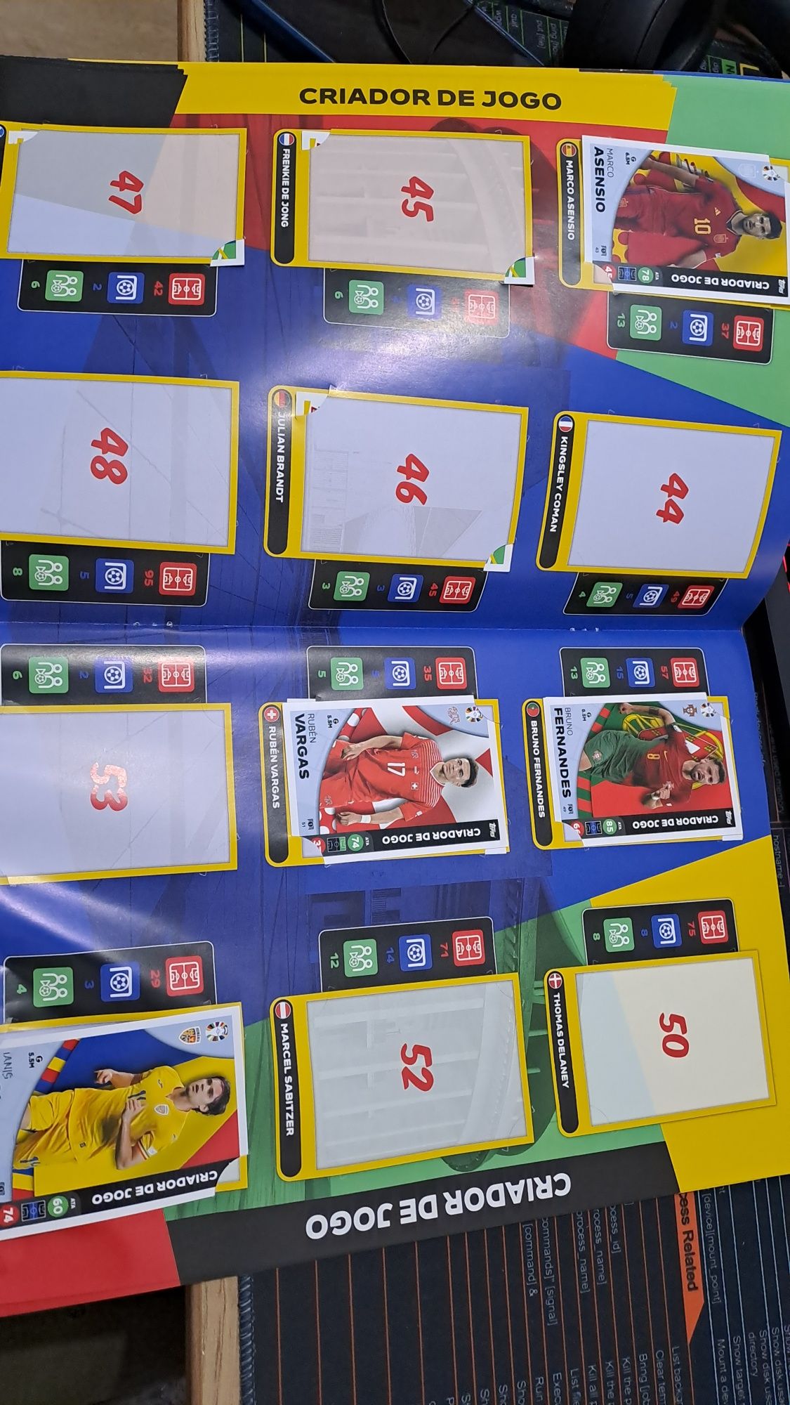 Caderneta Euro 2024 Topps Match Attax