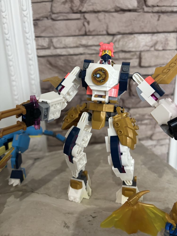 Lego ninjago 19 figurek smoki i mech