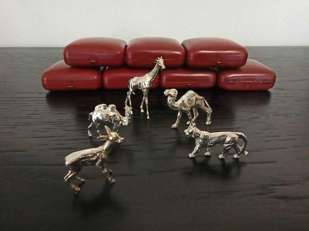 Animais em prata maciça 925 (Fabricação Leitão & Irmão)