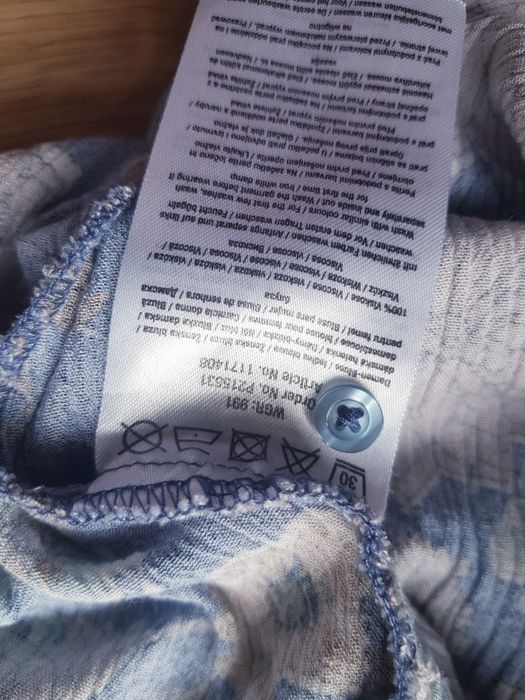 Bluzka koszulowa koszula tunika damska marki Janina rozmiar XL/2XL