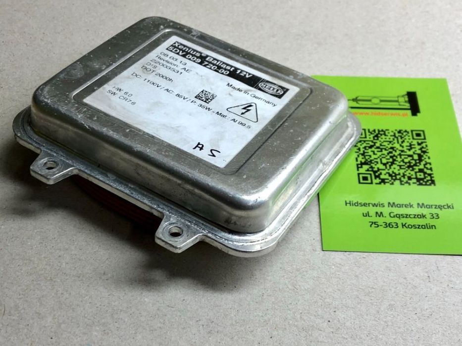 Przetwornica xenon Hella 5DV 009 720-00, 5DV 009 610-00 Opel Insignia, Astra J regeneracja