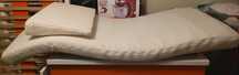 Materac lateksowy Baby 140/70 Hevea Aloe + Poduszka klin Hevea 60x36