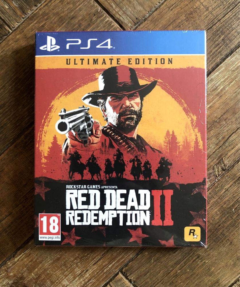 Red Dead Redemption 2 Utimate Edition - PS4 - Original e Selado