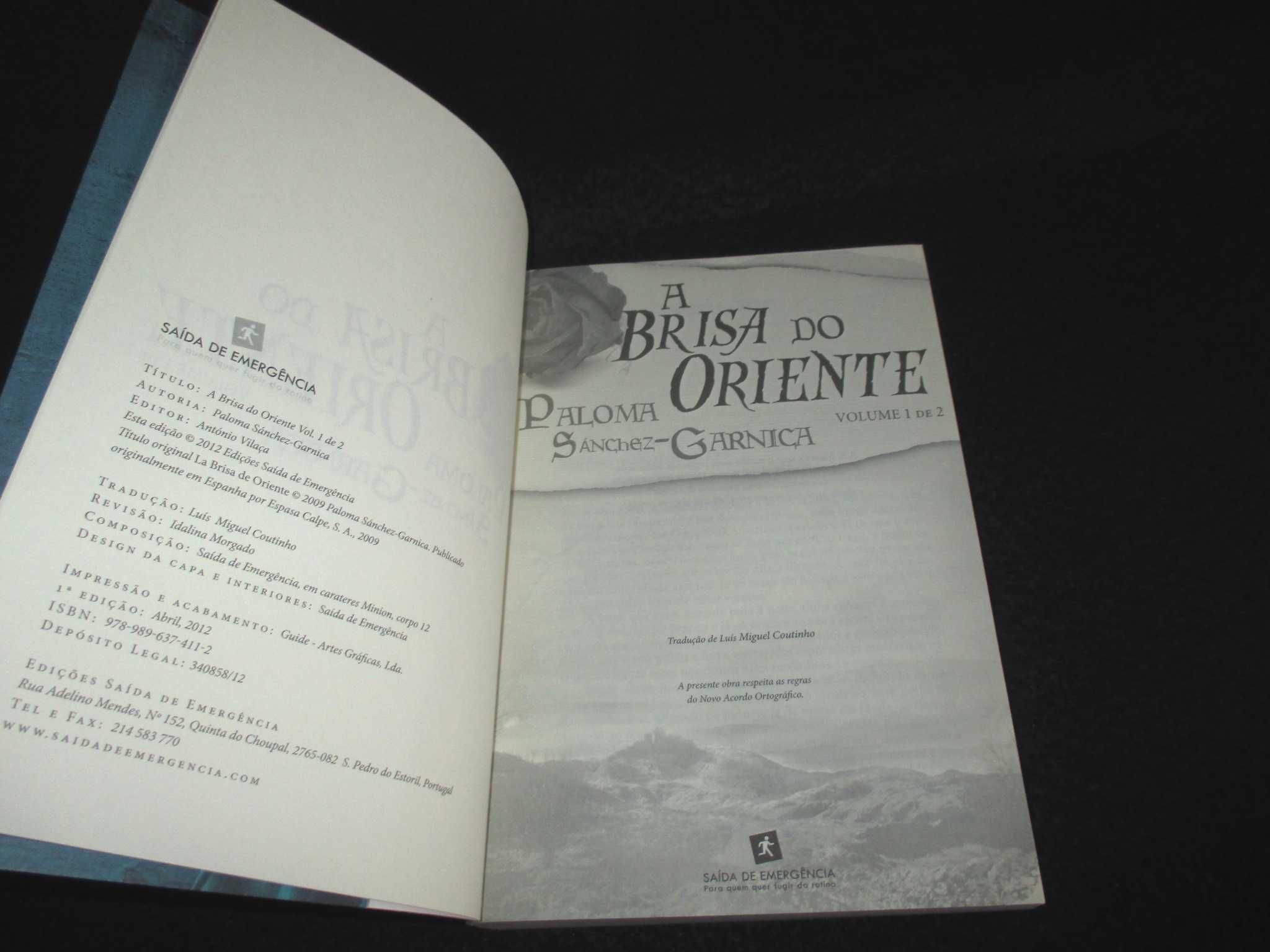 Livros Pack A Brisa do Oriente Paloma Sánchez-Garnica 2 Volumes