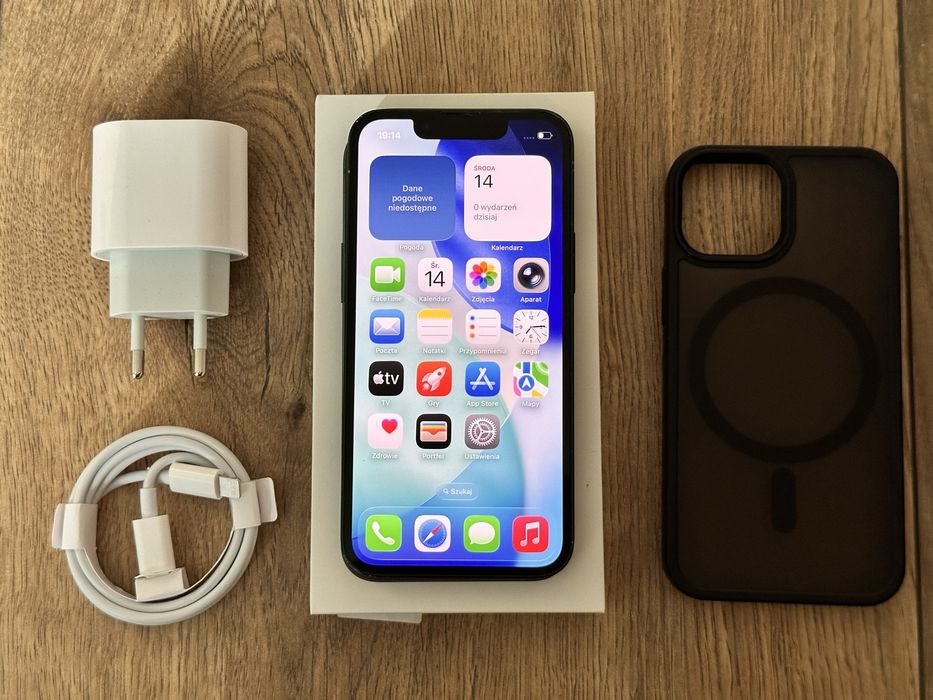 Iphone 13 mini 128GB ciemnozielony bateria 93%