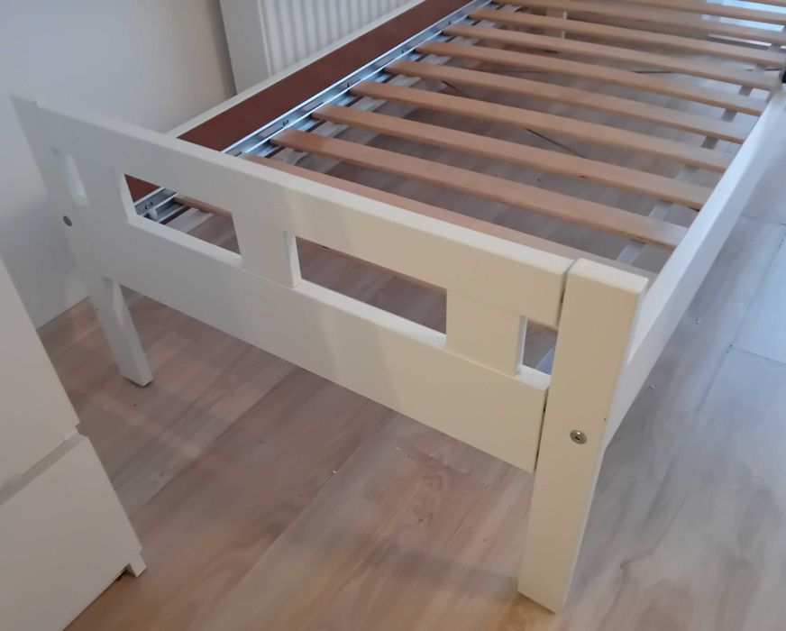 dziecięce łóżko ikea KRITTER z materacem 160 x 70