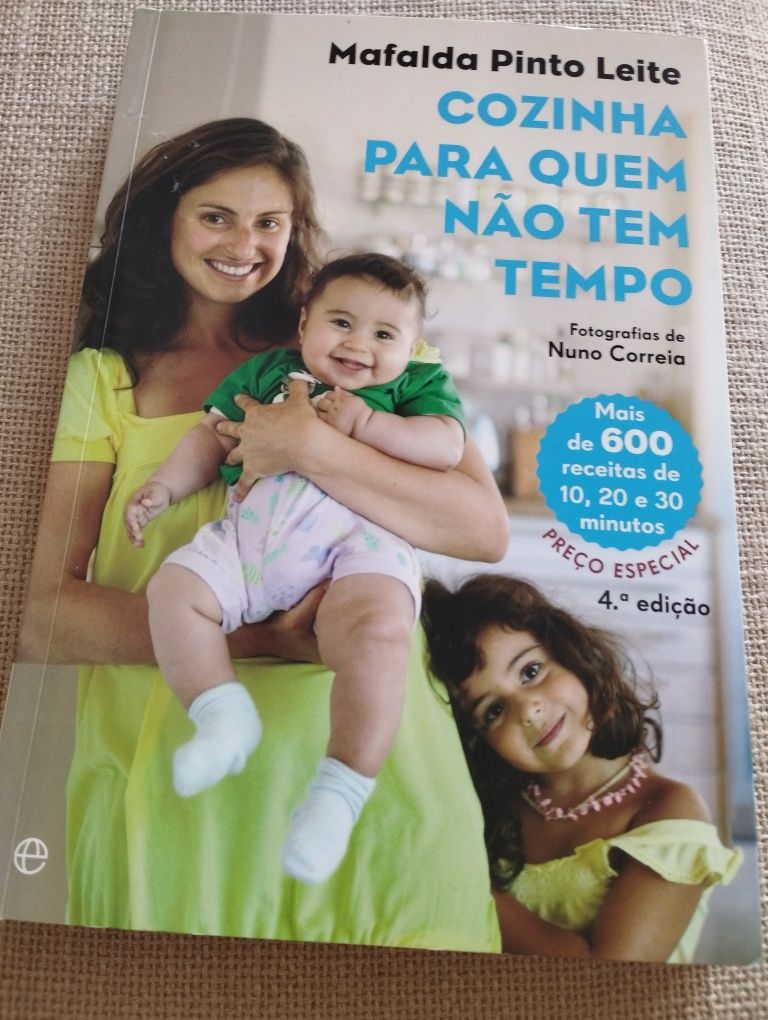 Livro Cozinha para quem não tem tempo