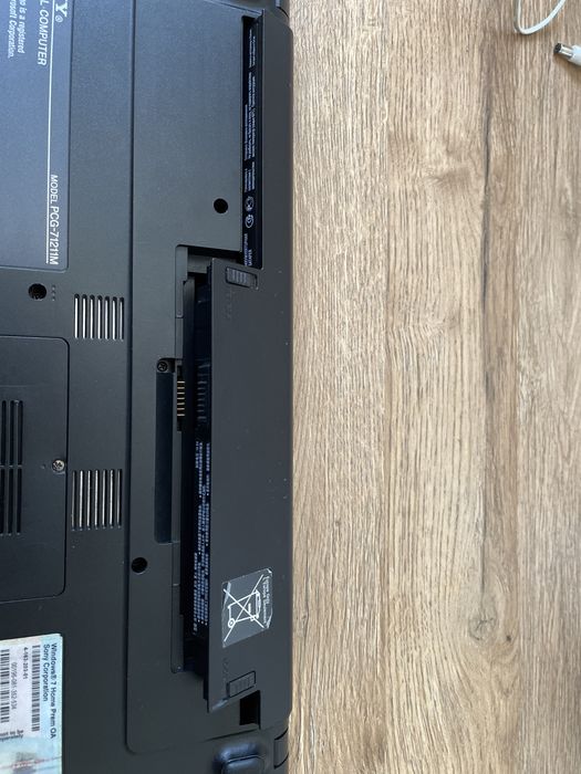 Bateria do Sony vaio