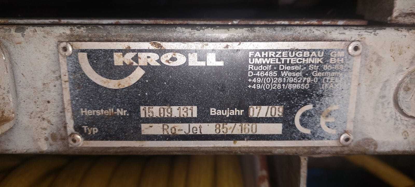 MÁQUINA DE ALTA PRESSÃO KROLL (PARA DESENTUPIMENTO)