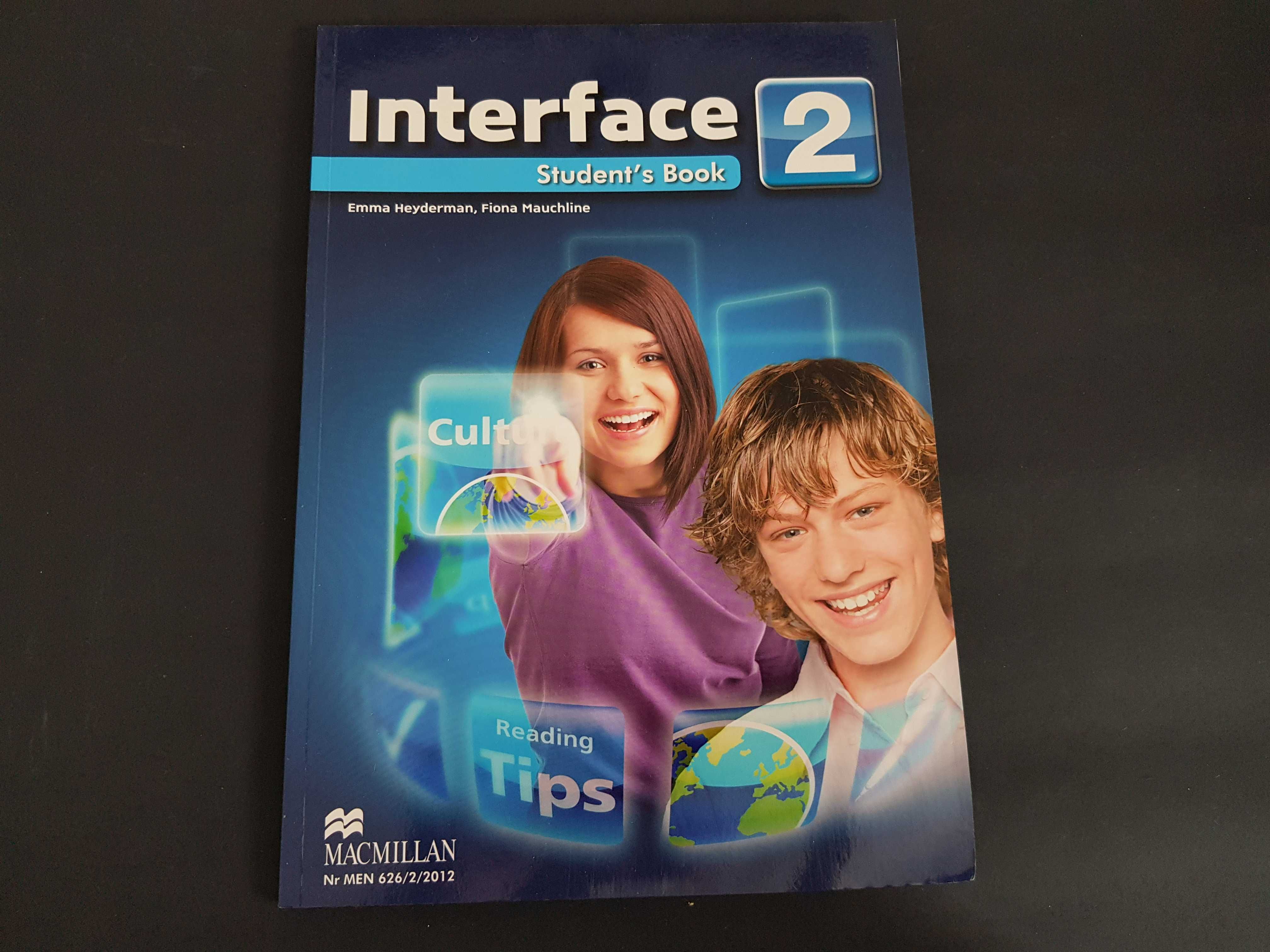 Podręcznik nauka język angielski Interface 2 gimnazjum CD